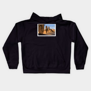 Marco Polo - The Caravan framed and titled Kids Hoodie